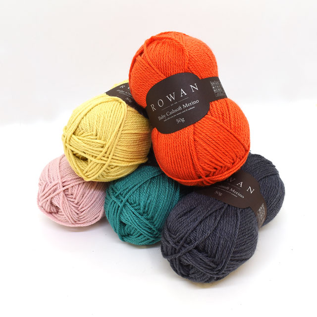 毛糸 ROWAN-ローワン- Baby Cashsoft Merino・ベビーキャッシュソフトメリノ(9802218) 107.Blue 06Co99j