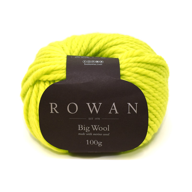 毛糸 ROWAN-ローワン- Big Wool・ビッグウール(Z058000) 091.Citron 06Co99j