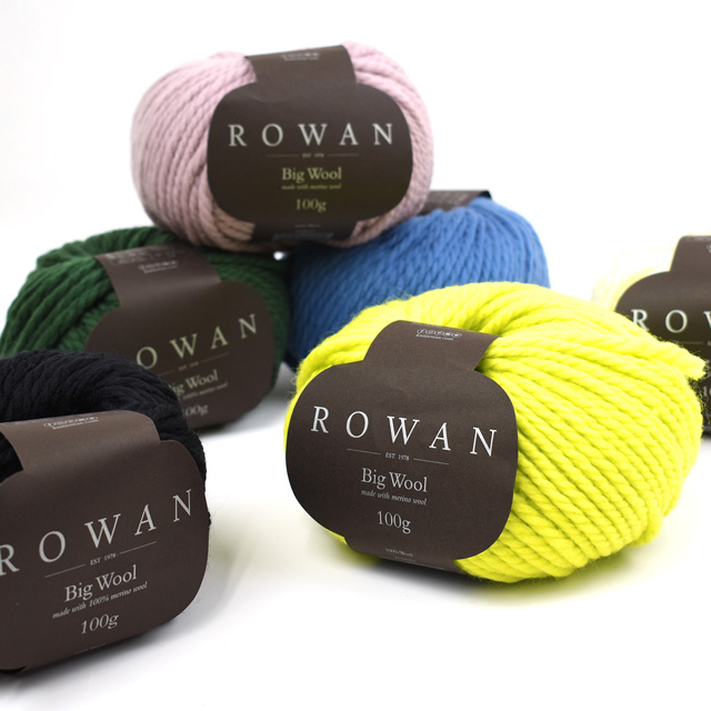 毛糸 ROWAN-ローワン- Big Wool・ビッグウール(Z058000) 091.Citron 06Co99j