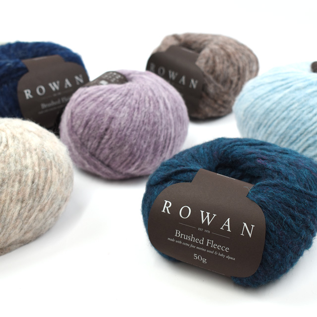 毛糸 ROWAN-ローワン- Brushed Fleece・ブラッシュドフリース(9802176) 272 .Blue Grotto 06Co99j