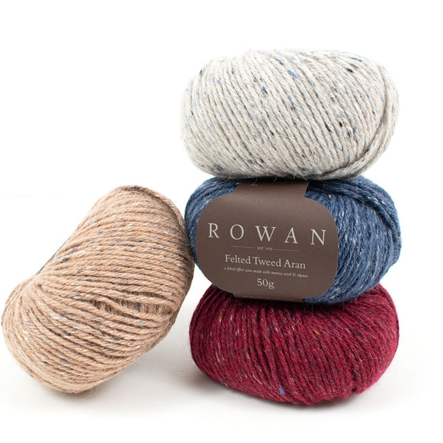 毛糸 ROWAN-ローワン- Felted Tweed Aran・フェルテッドツイードアラン(9802116) 779.Camel 06Co99j