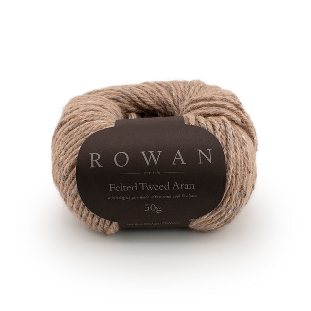 毛糸 ROWAN-ローワン- Felted Tweed Aran・フェルテッドツイードアラン(9802116) 779.Camel 06Co99j