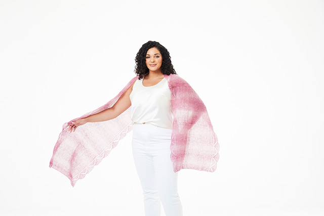 毛糸 ROWAN-ローワン- Kidsilk Haze Colour・キッドシルクヘイズカラー(Z013000) 6.Rose 06Co99j