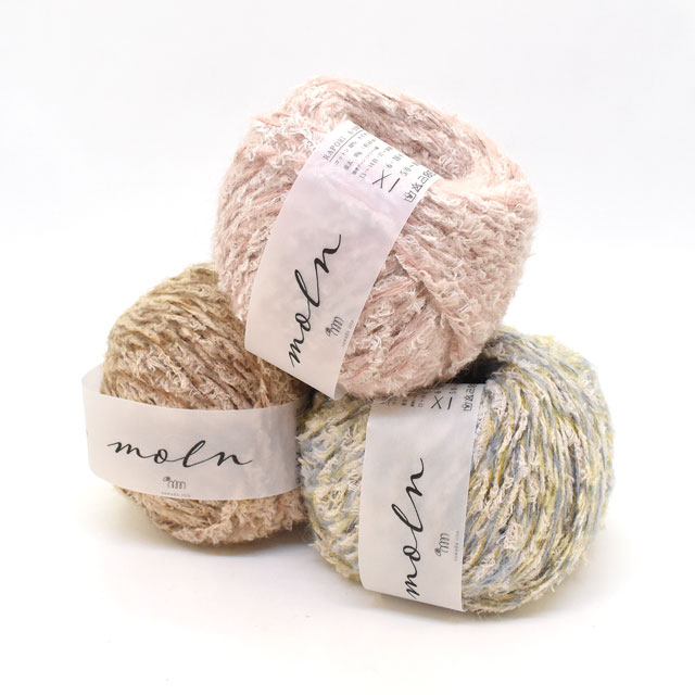 毛糸 sawada itto moln(SWXXXX034) 2.ブルーイエロー 06Co99_