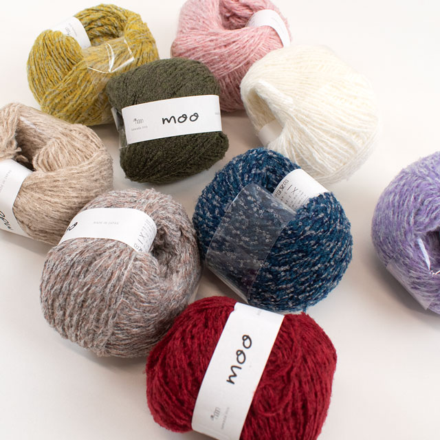 手編み糸 sawada itto moo・ムー(F-SWXXXX006) 7.イエローグリーン 06Co99_