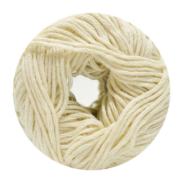 手編み糸 スキー コットンシルク 色番401 06Co99_