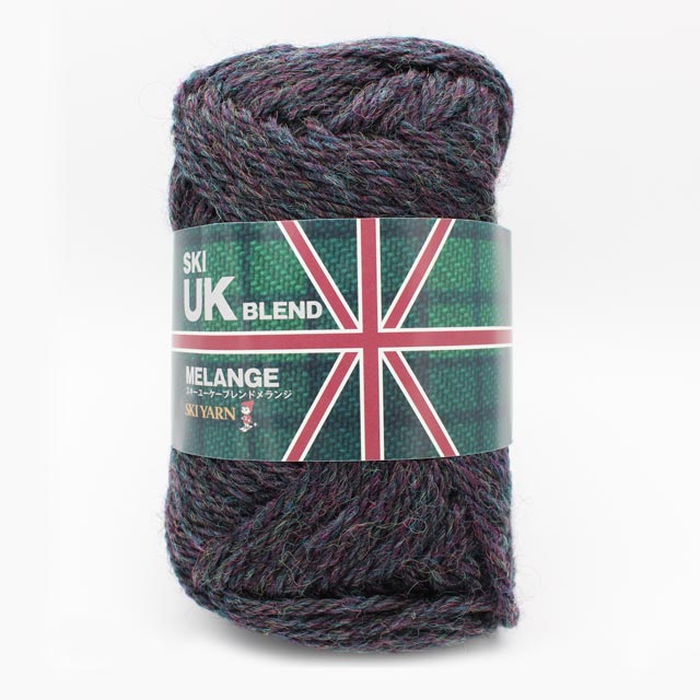 毛糸 スキー UKブレンドメランジ 色番8018 06Co99_
