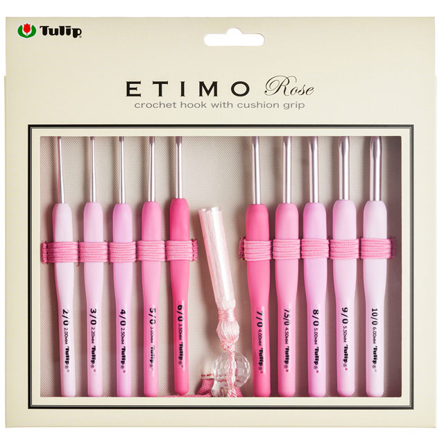 Tulip-チューリップ- エティモロゼ クッショングリップ付きかぎ針セット(TER-001) 06Cq99_