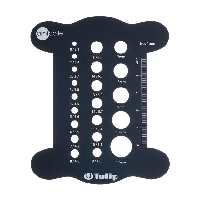 Tulip-チューリップ- あみ針ゲージ 糸巻き(AC-053) ネイビー 06Cq99_