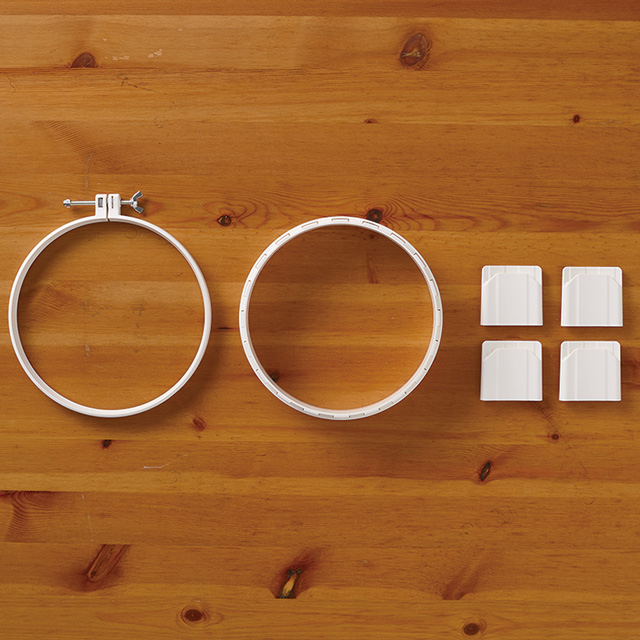 クロバー パンチニードル用フープ(57-774) 18cm 06Bg99_