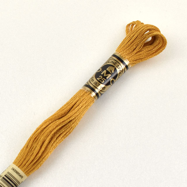 刺しゅう材料 DMC 刺繍糸 25番 色番783 06Bg99_