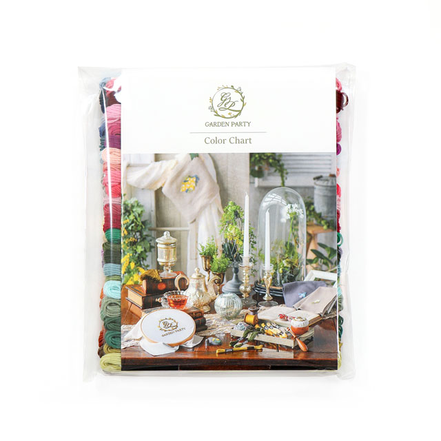 オリムパス GARDEN PARTY 刺しゅう糸 50色セット/スプール付(GP-50A) イングリッシュガーデン 99Zz99_