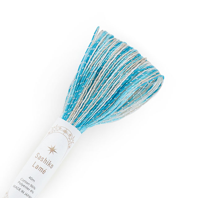 オリムパス 刺し子糸 ラメ糸 Sashiko Lame カラフル 色番SL73 06Bi99_
