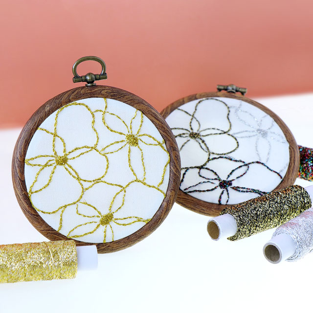 刺しゅう材料 オリムパス 手芸用ラメ糸 単色 色番LM-6 06Bg99_