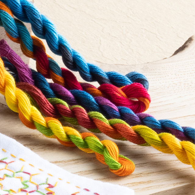 染色用刺し子糸 オリムパス 染-marche・ソメマルシェ 20/3(MT1) 06Bj99_