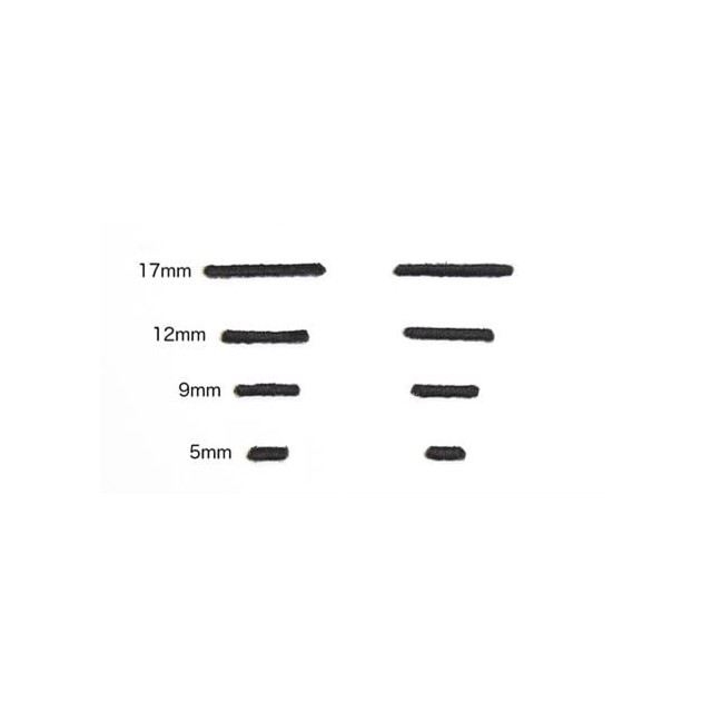 ぬいぐるみ材料 ぬいのおかお刺繍ワッペン 直線アソートセット S 06Ab99j