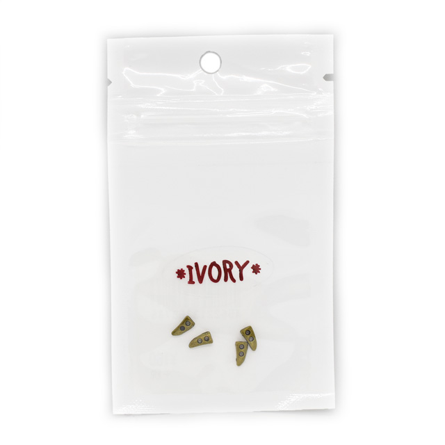 ドール用 トグルボタン 7×3mm 4個入 AG.アンティークゴールド 06Ab99_