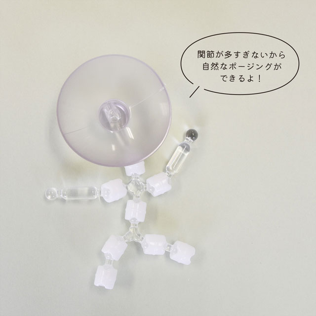 ドール用資材 骨格パーツ ぬいスケルトン Mサイズ 06Ab99j