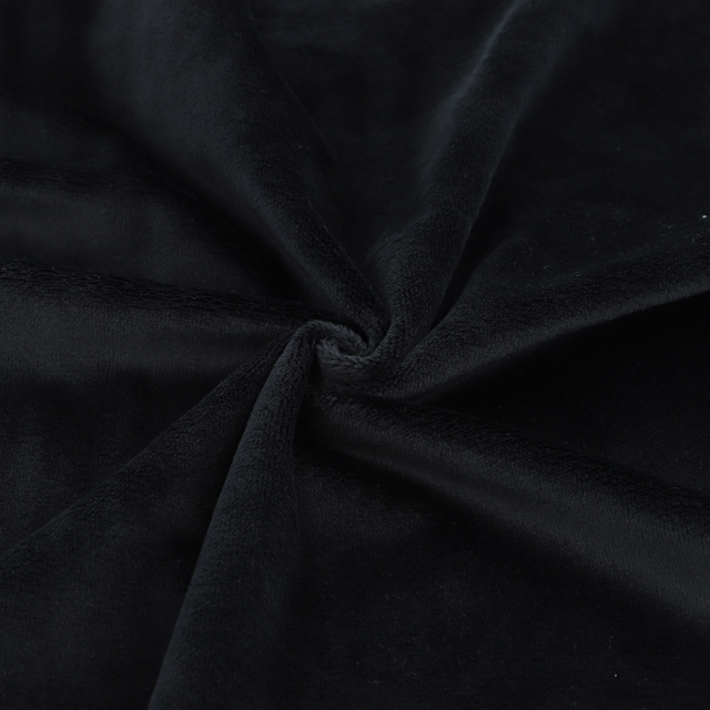 KIYOHARA(清原) ぬいぐるみ用生地 ぬいクロスボア 約70cm×30cm 1枚入り(NUIF-02C) BK.ブラック 06Ab99_