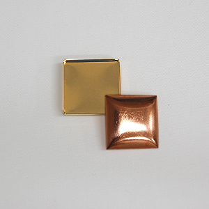 くるみ金具 帯留め金具 正方形(no5) ゴールド 06Zz99_