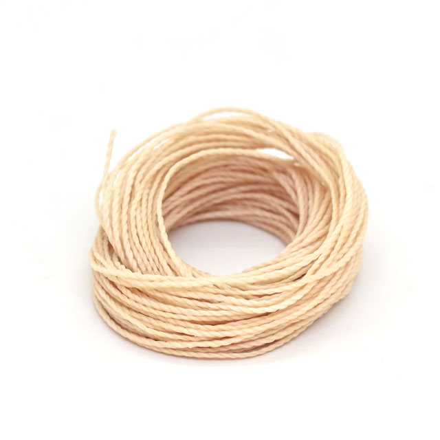 LINHASITA マクラメワックスコード 1.0mm(59719-01) 10m入 1.オフホワイト 08Be99_