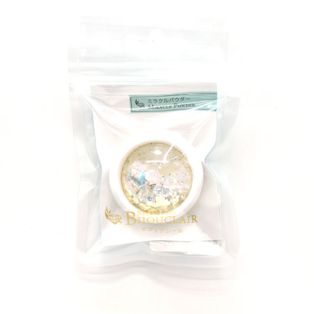 レジン材料 ビジュクレール ミラクルパウダー　（10-2800） ホワイト系 06Ac99_