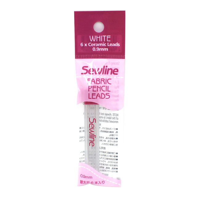 Sewline-ソーライン- 布用シャープペンシル 専用替芯(50009) 白 06Bg99_