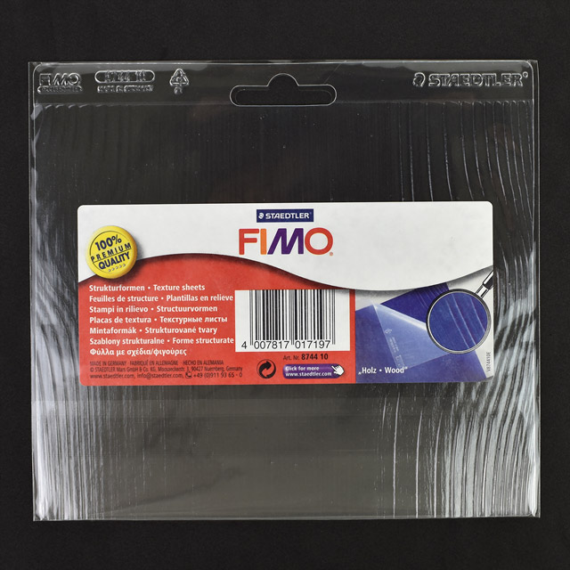 STAEDTLER-ステッドラー- フィモ テクスチャーシート(8744-10) 10.ウッド 06Ac99_