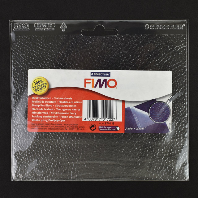 STAEDTLER-ステッドラー- フィモ テクスチャーシート(8744-13) 13.レザー 06Ac99_