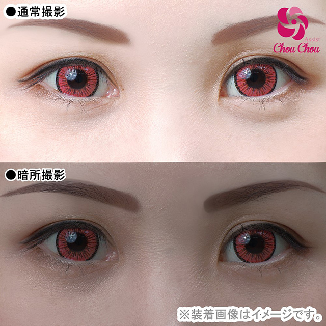 アシストシュシュ ICE Flora 1Day アイスフローラワンデー(22006) ローズビーツ 度なし 0.00 07Bk99_