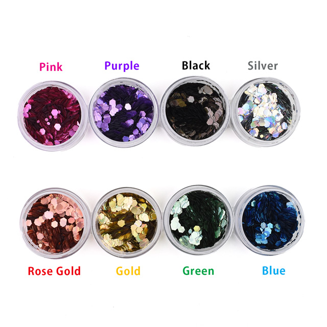 メイク用グリッター MOON Holographic Chunky Glitter (G04533) Pink 07Cn99_