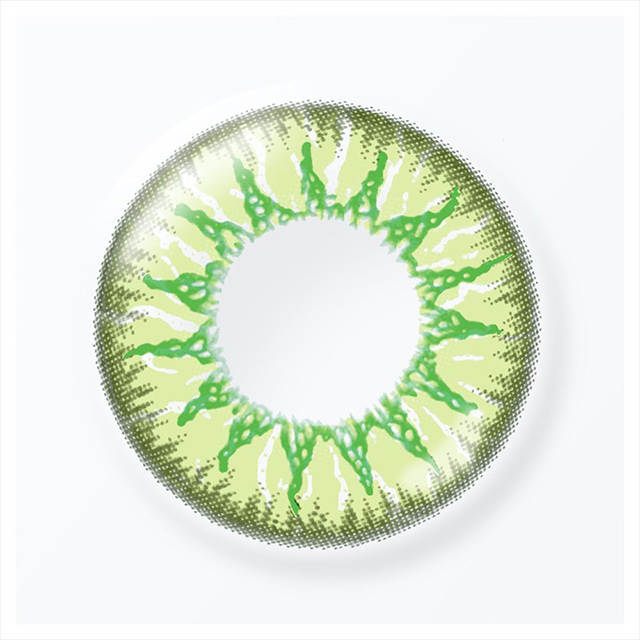 QUALITE Etoile 1day クオリテエトワールワンデー(QL001-Q103) シトロングリーン 度なし 0.00 07Bk99_