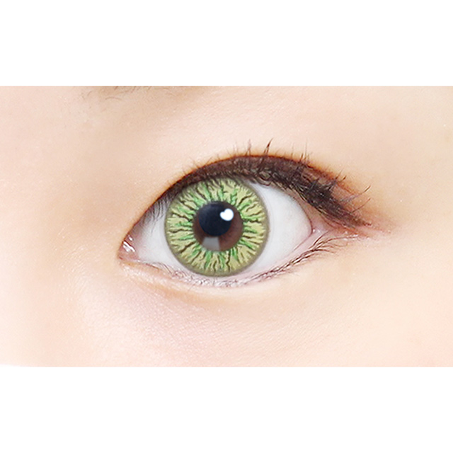 QUALITE Etoile 1day クオリテエトワールワンデー(QL001-Q103) シトロングリーン 度なし 0.00 07Bk99_