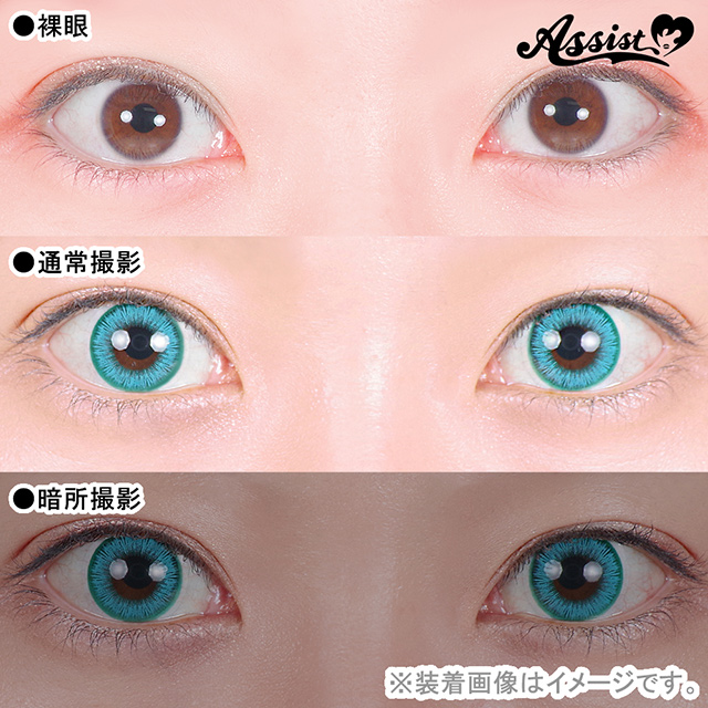 アシストシュシュ Shutella 1Day シュテラワンデー(25288) エイトミント 度なし 0.00 07Bk99_