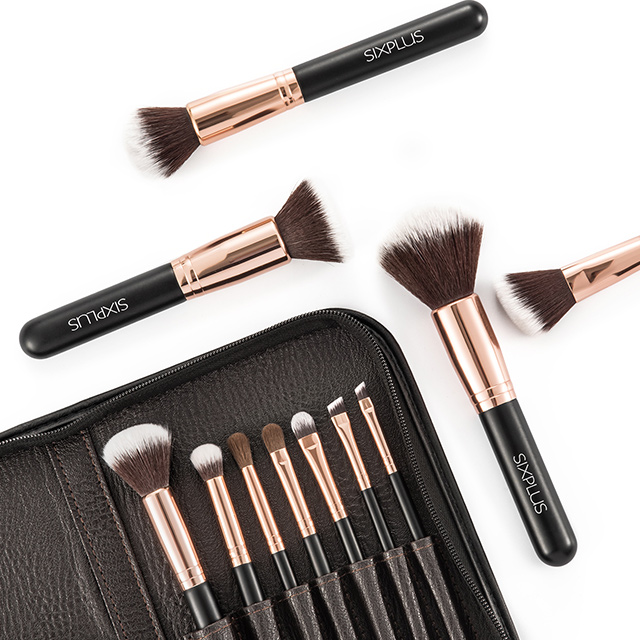 SIXPLUS-シックスプラス- クラシックシリーズ 貴族のゴールド メイクブラシ 11本セット(101921) 07Cn99_