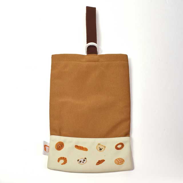完成品 シンプルシューズケース パンどろぼう(LPD2-2100) キャメル 15Yy88_