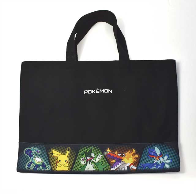 完成品 シンプルレッスンバッグ ポケットモンスター(LPK6-2680) クロ 15Yy88_