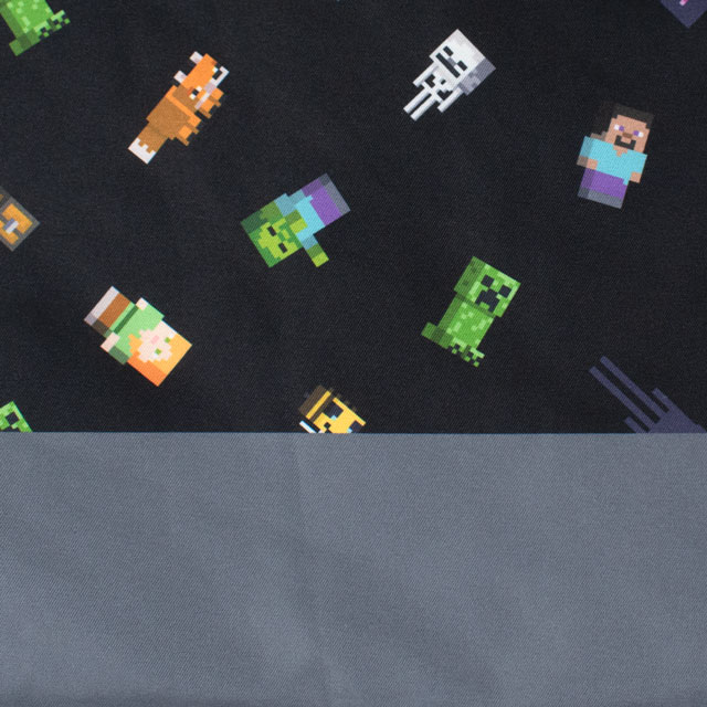 完成品 マインクラフト レッスンバッグ(F8450YB) N9.ブラック 15Yy88_