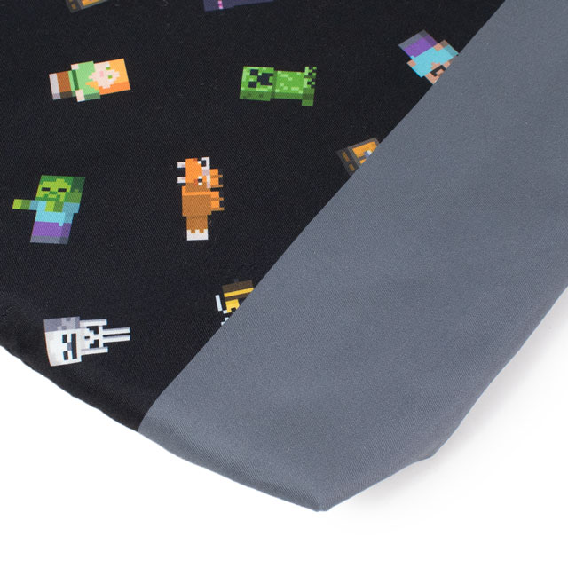 完成品 マインクラフト レッスンバッグ(F8450YB) N9.ブラック 15Yy88_