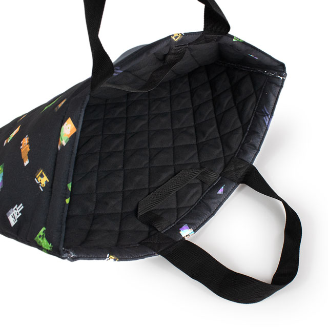 完成品 マインクラフト レッスンバッグ(F8450YB) N9.ブラック 15Yy88_