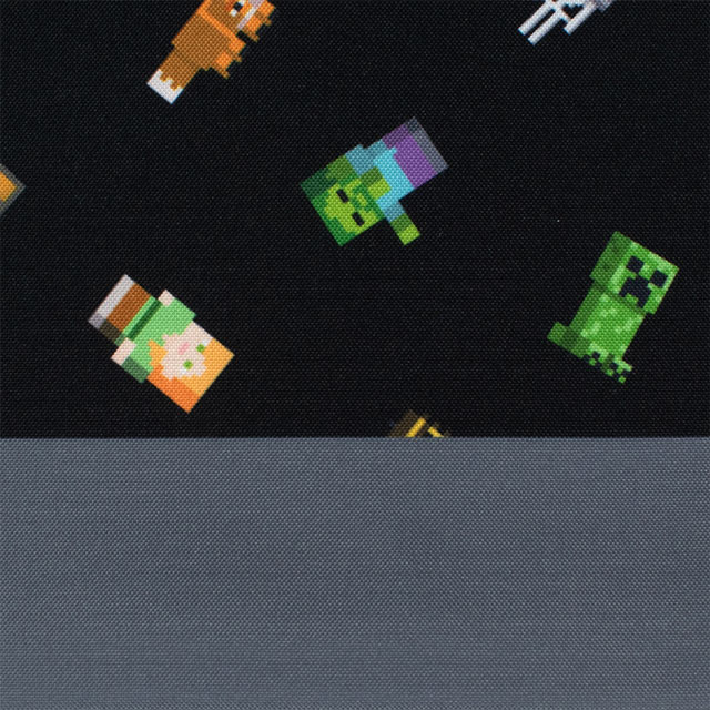 完成品 マインクラフト ジャージケース(F8453YB) N9.ブラック 15Yy88_