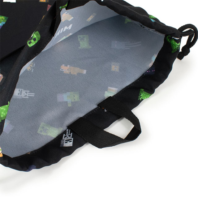 完成品 マインクラフト ジャージケース(F8453YB) N9.ブラック 15Yy88_