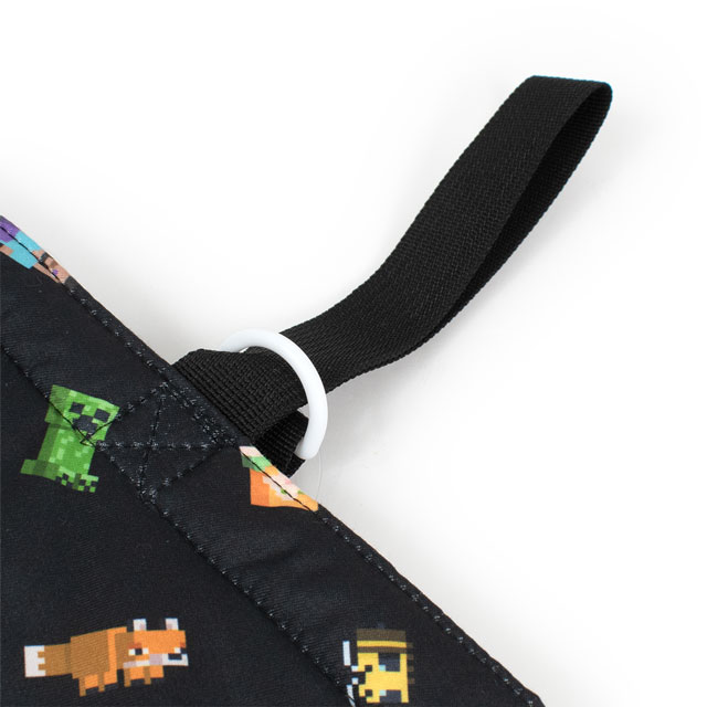 完成品 マインクラフト シューズケース(F8451YB) N9.ブラック 15Yy88_