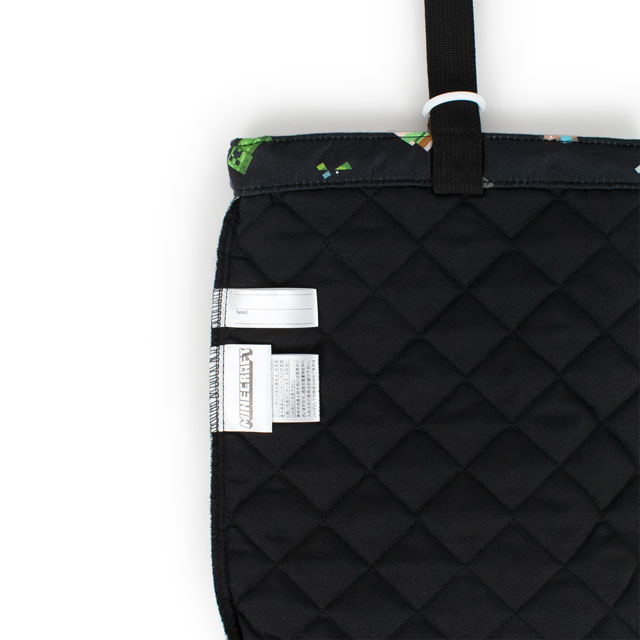 完成品 マインクラフト シューズケース(F8451YB) N9.ブラック 15Yy88_