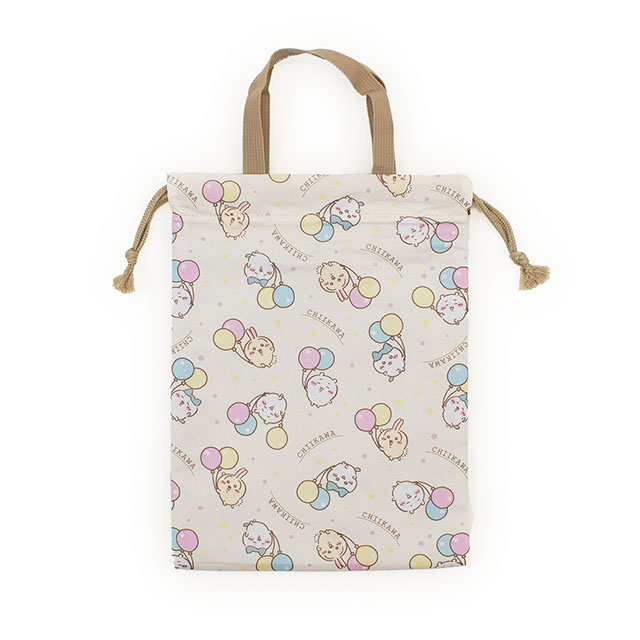 完成品 ちいかわ 縦型巾着袋（CW00439） オフ 14yy88_