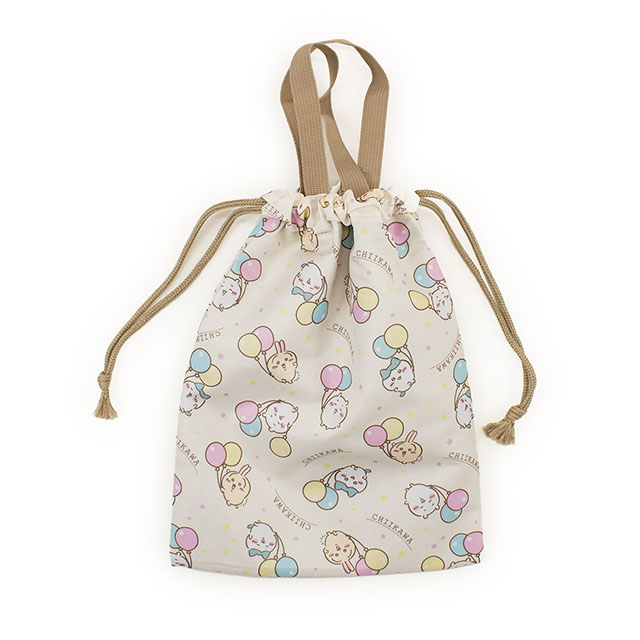 完成品 ちいかわ 縦型巾着袋(CW00439) オフ 14yy88_