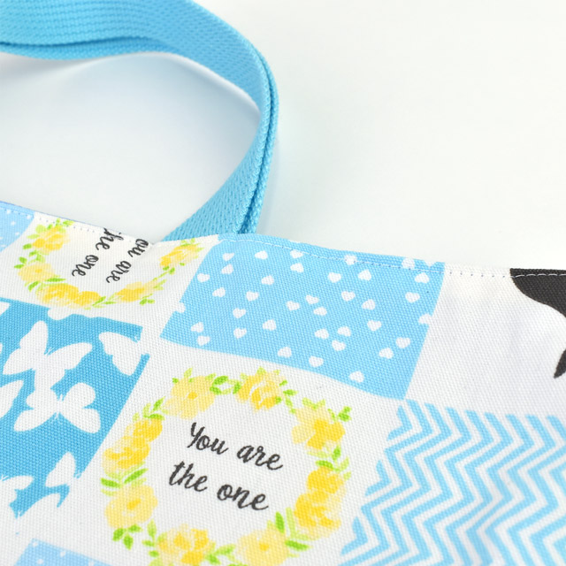 完成品 レッスンバッグ(20BAG-L) パッチBL 09Ad07_