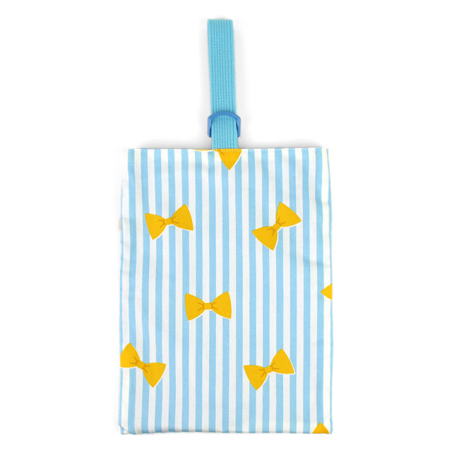 完成品 シューズケース(20BAG-S) リボンBL 09Ad07_