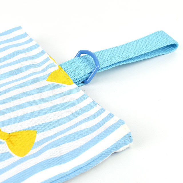 完成品 シューズケース(20BAG-S) リボンBL 09Ad07_