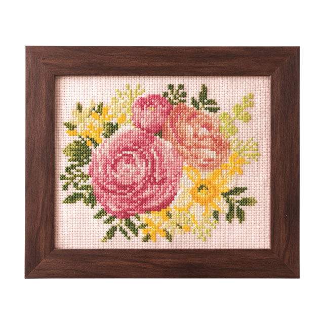 ラナンキュラスとスイセン